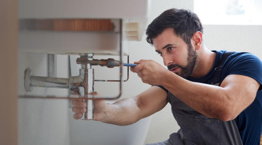 Hot water issue at sink in State University, AR
